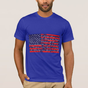 Camiseta Promesa de Alegancia Bandera Americana