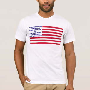 Camiseta Promesa de lealtad: Apoyen a su nación