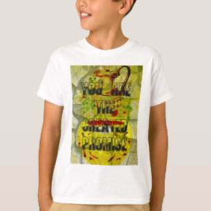 Camiseta Promesa dorada: El guión dorado del destino