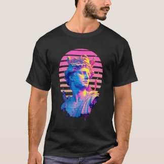Camiseta Prometheus Vaporwave Aesthetic Greek God Retrowave