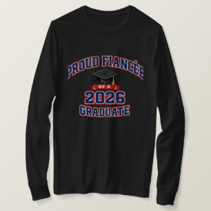 Camiseta Prometida orgullosa de un graduado en 2026   Varsi