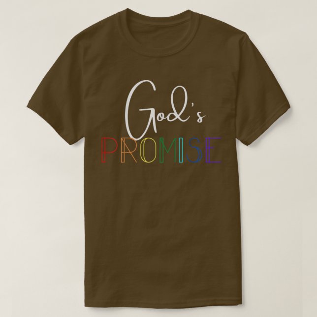 Camiseta prometida por Dios (Diseño del anverso)