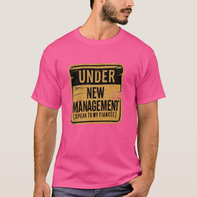 Camiseta Prometido Boda Compromiso Despedida de Soltero Pro (Anverso)