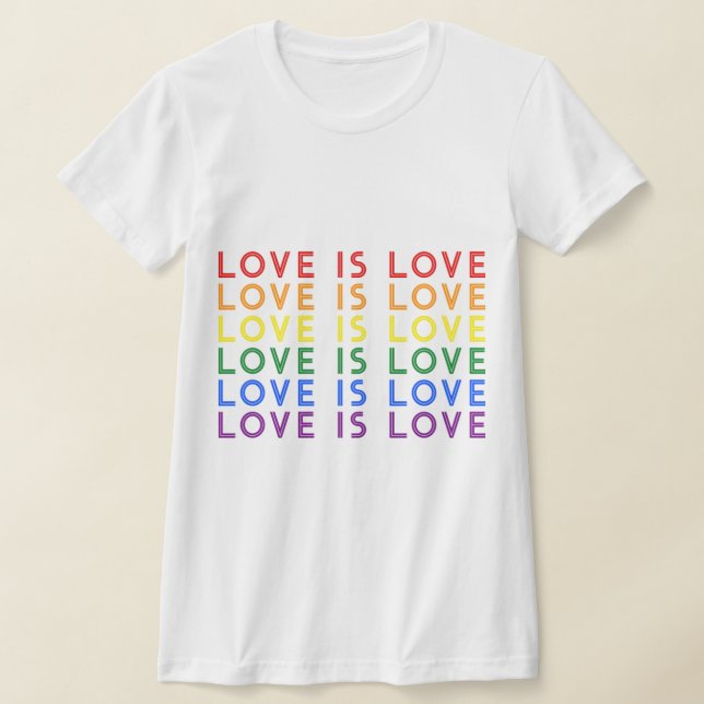 Camiseta Prometo enseñar amor - diversidad, igualdad y (Distribución)