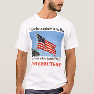 Camiseta Prometo lealtad a VOTAR A GOP