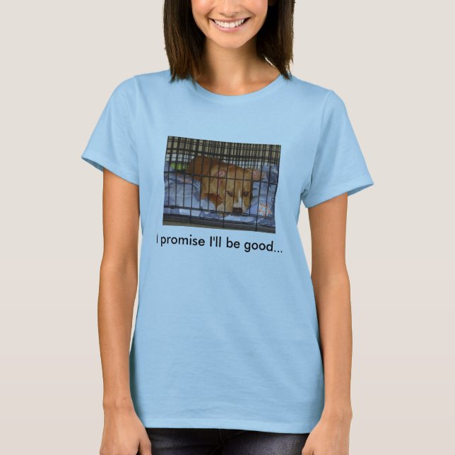 Camiseta Prometo que seré bueno (Anverso)