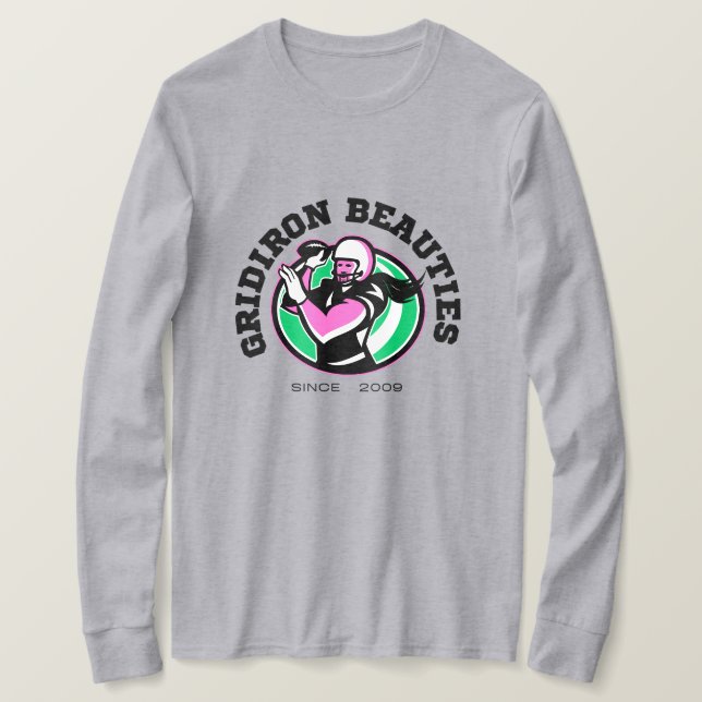 Camiseta Promo del logotipo de Gridiron Beauties '24 (Anverso del diseño)