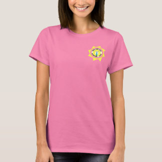 CAMISETA PROMO WEB DE SOL Y LOGOTIPO DIVERTIDO