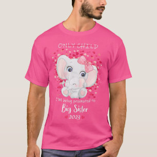 Camiseta Promoción A La Gran Hermana Announ Embarazo 2023