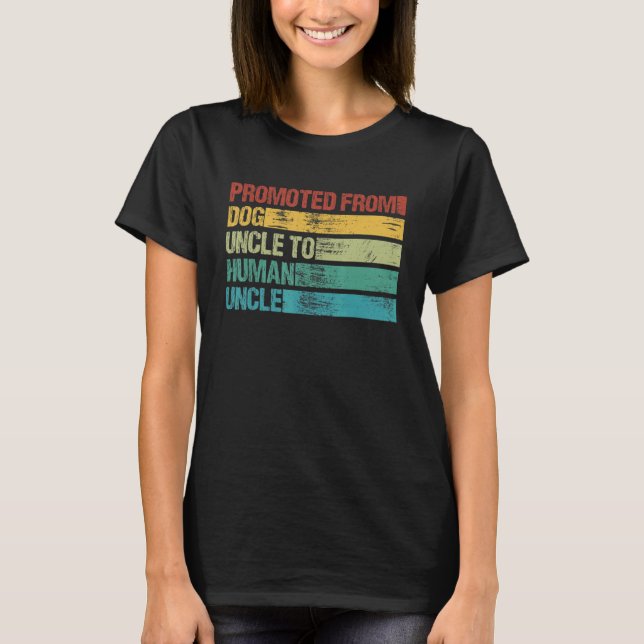 Camiseta Promoción de la cosecha masculina del tío del perr (Anverso)