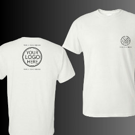 Camiseta Promoción De Logo Y Text Business Corporation