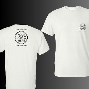 Camiseta Promoción De Logo Y Text Business Corporation