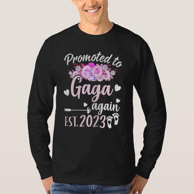 Camiseta Promoción de mujeres a Gaga de nuevo 2023 (Anverso)