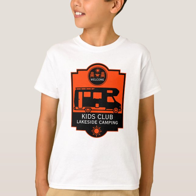 Camiseta Promoción del camping de caravanas (Anverso)