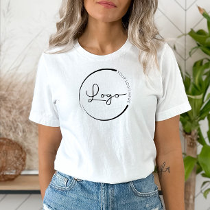 Camiseta Promoción del logotipo comercial de la empresa per