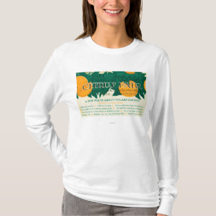 Camiseta Promoción justa de la quinta fruta cítrica anual