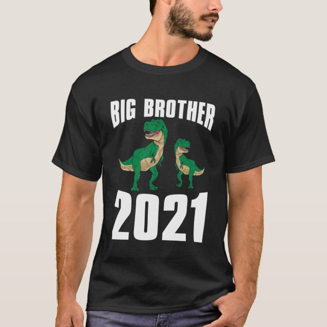 Camiseta Promocionado A Big Brother 2021 Niños Hermanos De  (Anverso)