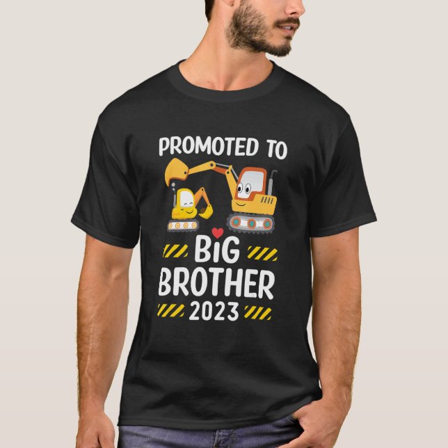 Camiseta Promocionado A Big Brother 2023 Excavator Boys Sib (Anverso)