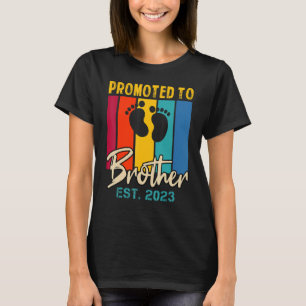 Camiseta Promocionado A Brother 2023 Pregnancy Baby Shower