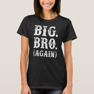 Camiseta Promocionado a Brother Cute Sibling Regalos Funny