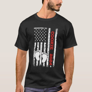 Camiseta Promocionado A Cookie Est2024 Bandera De Estados U
