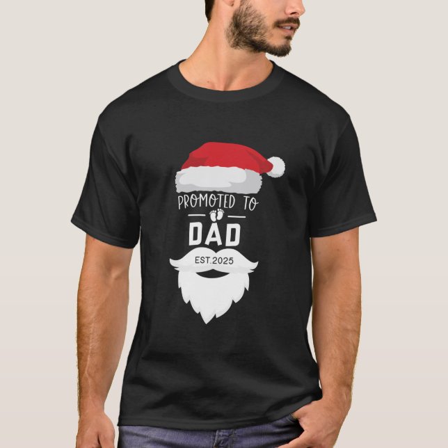 Camiseta Promocionado A DAD 2025 Graciosa Santa Baby Reveal (Anverso)