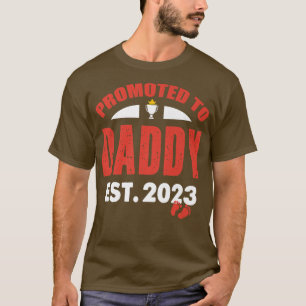 Camiseta Promocionado a Daddy 2023 Gracioso papá 2023 Embar