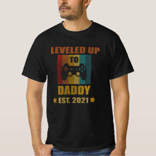 Camiseta Promocionado A Daddy EST.2021 Con Un Nivel Hasta P