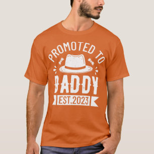 Camiseta Promocionado A Daddy Est 2023 Día De Padres Por Pr