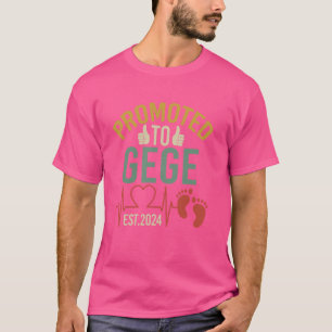 Camiseta Promocionado A Gege Est 2024 Primera Abuela En Ser