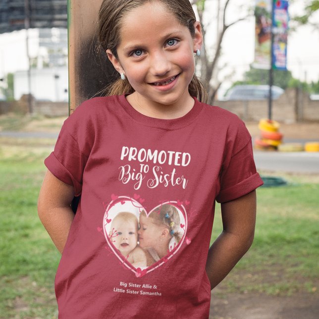 Camiseta Promocionado a la foto y nombres de hermanos herma (Subido por el creador)