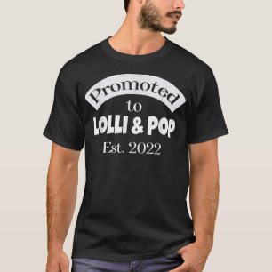Camiseta Promocionado a Lolli & Pop Establecido 2022 Grandp