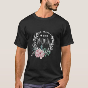 Camiseta Promocionado a MAYMAY Flower Mother's Day Matching