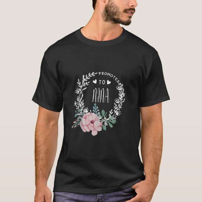 Camiseta Promocionado a NINA Flower Mother's Day Mating Fam (Anverso)