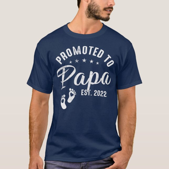Camiseta Promocionado A Papa Est 2022 Nuevo Día De Los Prim (Anverso)