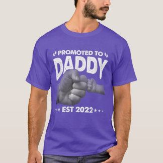 Camiseta Promocionado a Papi 2022 regalo divertido para los
