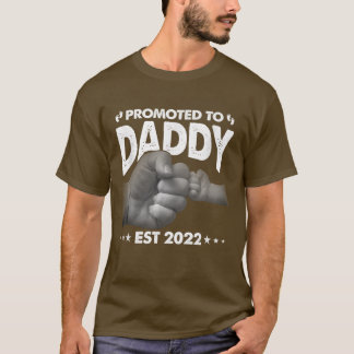Camiseta Promocionado a Papi 2022 regalo divertido para los