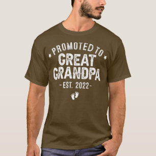 Camiseta Promocionado al Gran Abuelo 2022, pronto será un g