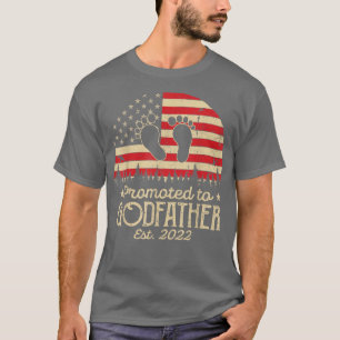 Camiseta Promocionado al padrino Este 2022 por primera vez