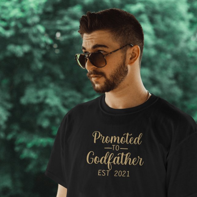 Camiseta Promocionado al Personalizado de tipografía padrin (Subido por el creador)