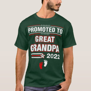 Camiseta Promocionado por primera vez al Gran Abuelo Este 2
