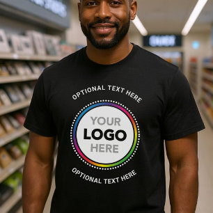 Camiseta Promocional para Negocios - Logotipo y Te