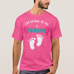 Camiseta Promoted Grandpa Pregnancy Birth Announcement Gend