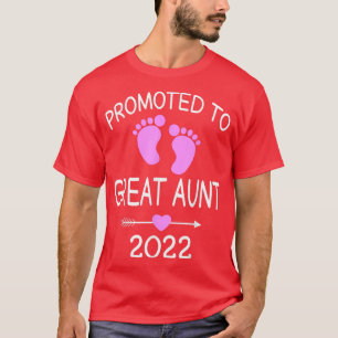 Camiseta Promoted To Aunt 2022 Pregnancy Announcement Aunti