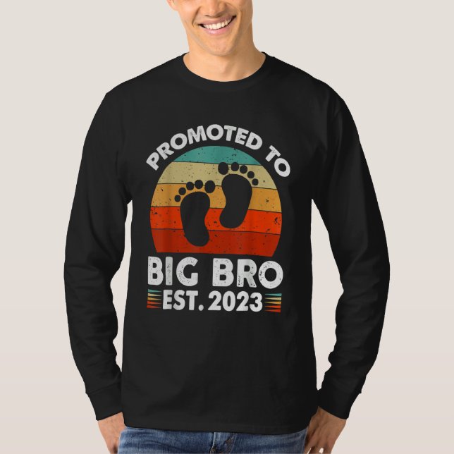 Camiseta Promoted To Big Bro 2023  I'm Going To Be A Big Br (Anverso)