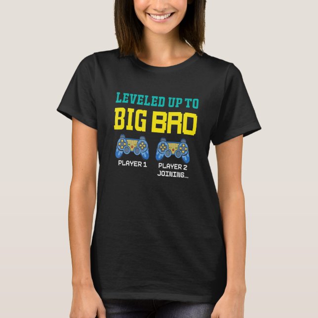 Camiseta Promoted To Big Brother 2023 Kids Boys Sibling Out (Anverso)