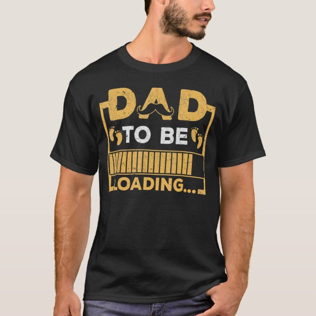 Camiseta Promoted to Dad New Father (Anverso)