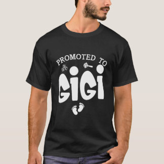 Camiseta Promoted To Gigi Pregnancy Announcet For Gigi