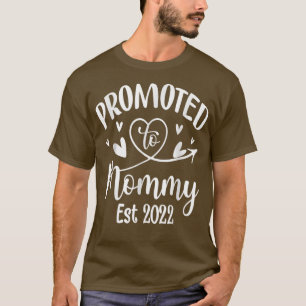 Camiseta Promoted To Mommy 2022 New Mom 2022 For Women Men