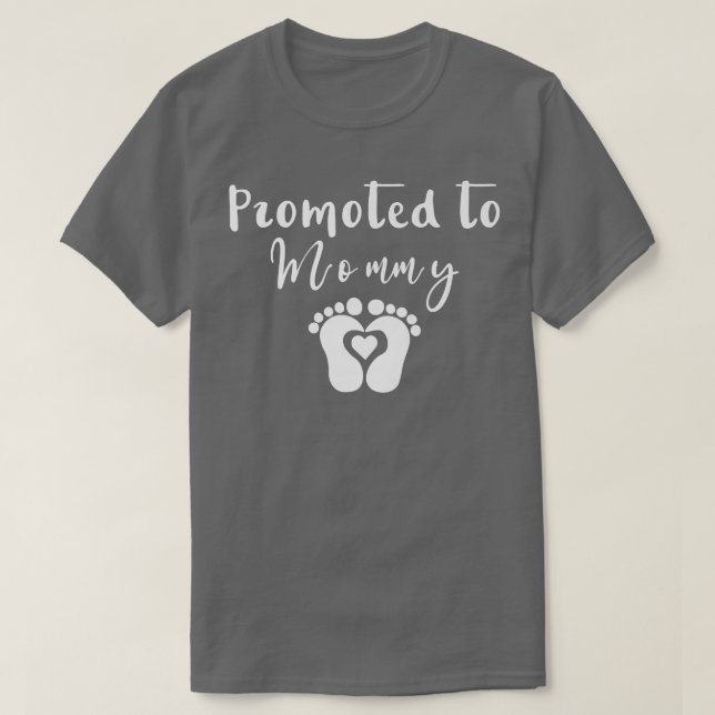 Camiseta Promoted to mommy 2022 Pregnancy Announce  (Diseño del anverso)